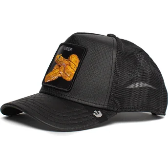 gorra-trucker-negra-serpiente-night-viper-the-farm-de-goorin-bros