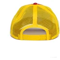 cappellino-trucker-rosso-e-giallo-leopardo-flaming-hot-cheetah-the-farm-di-goorin-bros