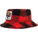 bucket-rosso-e-nero-bufalo-buffalo-i-m-a-little-hoarse-the-farm-di-goorin-bros