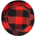 secchi-curva-rosso-snapback-dei-bucket-rojo-y-negro-bufalo-buffalo-i-m-a-little-hoarse-the-farm-the-farm-di-goorin-bros