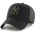 casquette-trucker-noire-avec-logo-vert-mvp-dagwood-new-york-yankees-mlb-47-brand