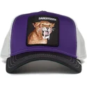 gorra-trucker-viola-denti-a-sciabola-sabertooth-di-goorin-bros
