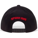 cappellino-curvo-nero-snapback-spider-man-minimal-eyes-marvel-comics-di-difuzed