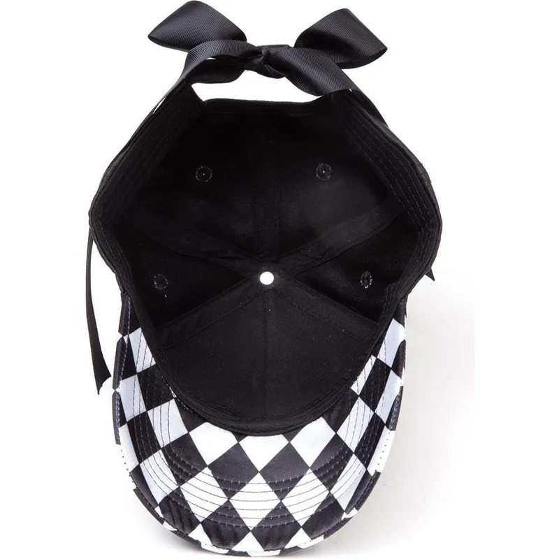 cappelli-curva-nero-cinghia-regolabile-alicia-las-aventuras-de-alicia-en-el-pais-dei-las-maravillas-disney-di-difuzed