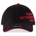 casquette-courbee-noire-ajustable-nes-logo-nintendo-difuzed