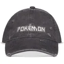 graue-pokemon-snapback-cap-mit-gebogenem-schirm-von-difuzed