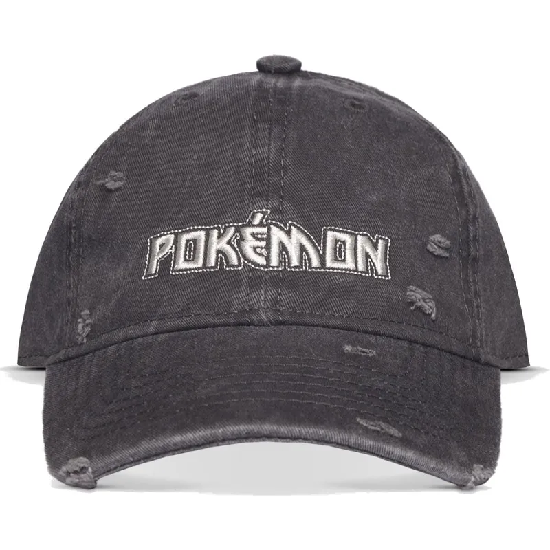 graue-gebogene-snapback-kappe-pokemon-von-difuzed