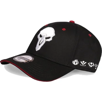 Gorra curva negra snapback Reaper Overwatch de Difuzed