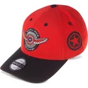 casquette-courbee-rouge-et-noire-ajustable-falcon-who-will-wield-the-shield-marvel-comics-difuzed
