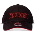 cappellino-nero-curvo-regolabile-you-died-demons-souls-di-difuzed