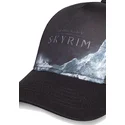 cappellino-curvo-nero-snapback-the-elder-scrolls-v-skyrim-di-difuzed