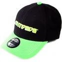 gorra-curva-negra-y-verde-ajustable-centipede-atari-de-difuzed