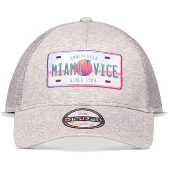 Difuzed Miami Vice Grey Snapback Trucker Hat