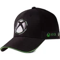 cappellino-curvo-nero-regolabile-xbox-white-dots-symbol-microsoft-di-difuzed