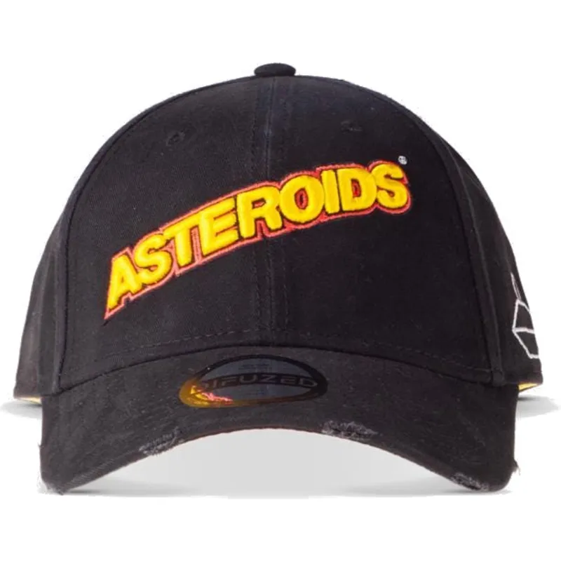 cappelli-curva-nero-cinghia-regolabile-di-difuzed