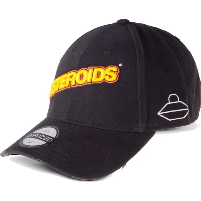 cappelli-curva-nero-cinghia-regolabile-di-difuzed