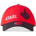cappelli-curva-rosso-cinghia-regolabile-di-difuzed