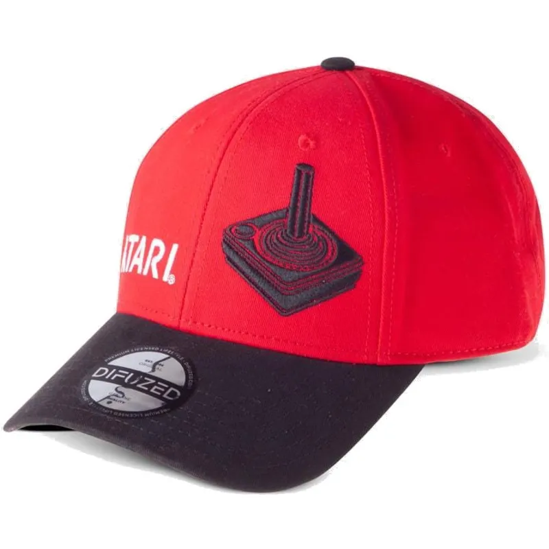cappelli-curva-rosso-cinghia-regolabile-di-difuzed