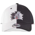 cappellino-curvo-nero-e-bianco-regolabile-cruella-de-vil-101-dalmata-disney-di-difuzed
