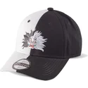 cappellino-curvo-nero-e-bianco-regolabile-cruella-de-vil-101-dalmata-disney-di-difuzed