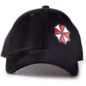 cappellino-curvo-nero-regolabile-umbrella-corporation-resident-evil-di-difuzed