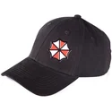 cappellino-curvo-nero-regolabile-umbrella-corporation-resident-evil-di-difuzed