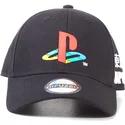 cappello-curvo-nero-regolabile-playstation-japan-sony-di-difuzed
