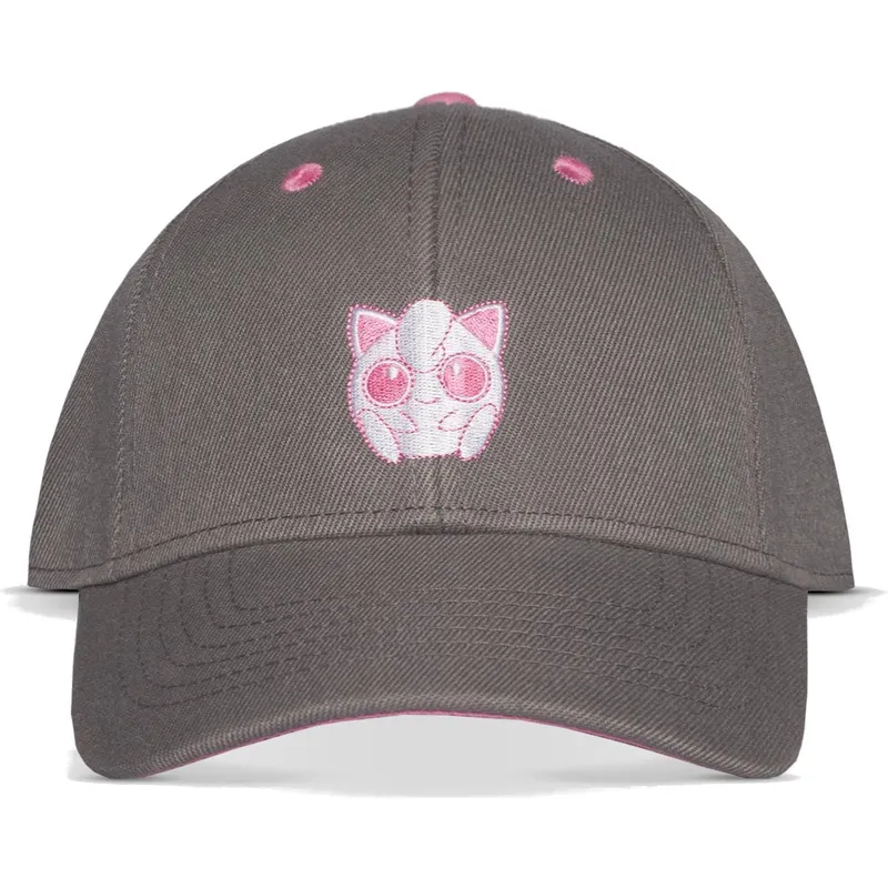 cappellino-curvo-grigio-e-rosa-snapback-jigglypuff-pokemon-di-difuzed