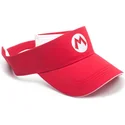 visiera-curva-rossa-regolabile-mario-badge-super-mario-bros-di-difuzed