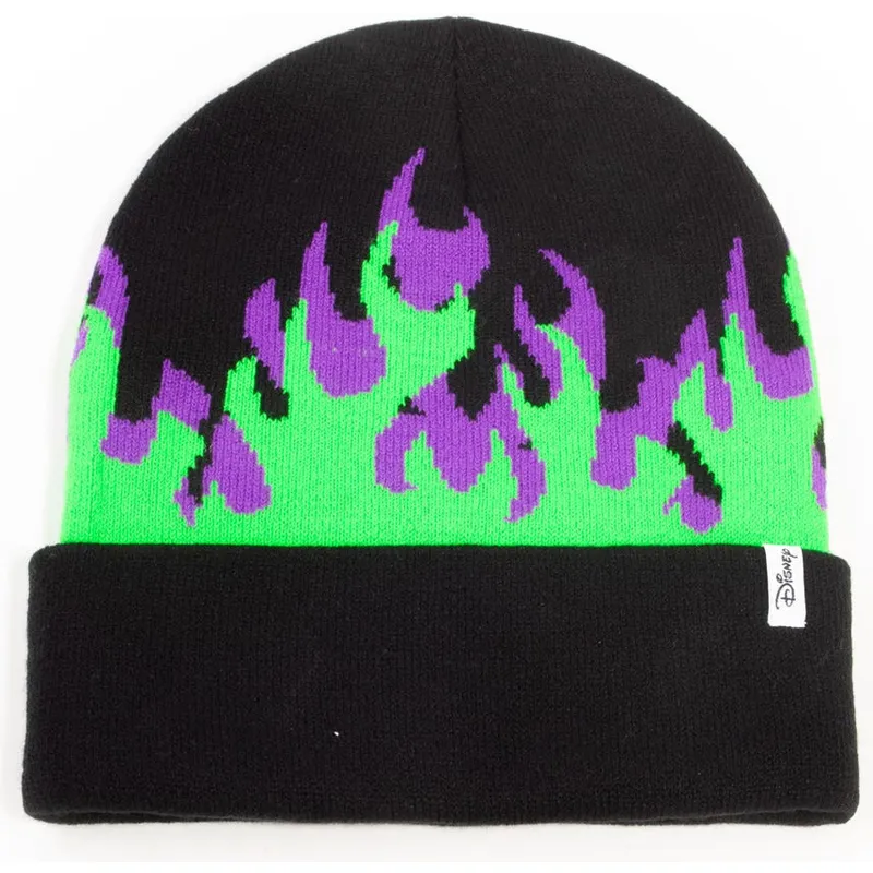 berretto-nero-malefica-flames-disney-di-difuzed