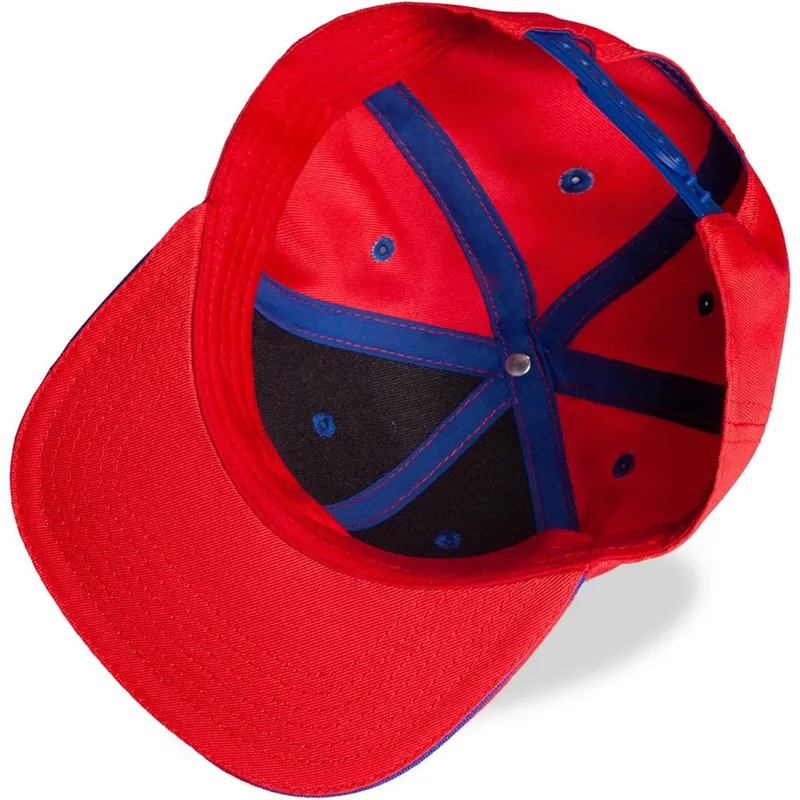cappelli-piatta-rosso-snapback-per-bambino-di-difuzed