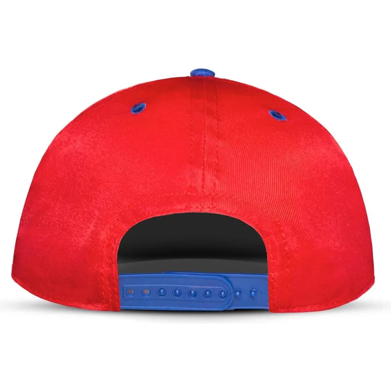 mutzen-flach-rot-snapback-fur-kinder-von-difuzed