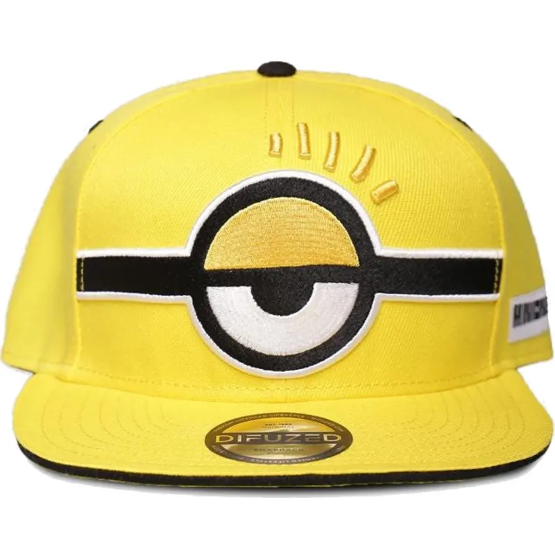 mutzen-flach-gelb-snapback-von-difuzed
