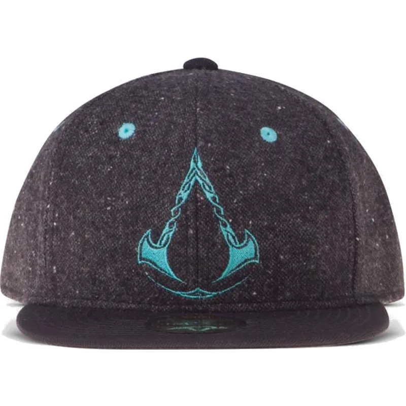 cappello-piatto-nero-snapback-valhalla-logo-assassin-s-creed-di-difuzed