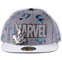 graue-flatcap-snapback-iron-man-true-power-marvel-comics-von-difuzed
