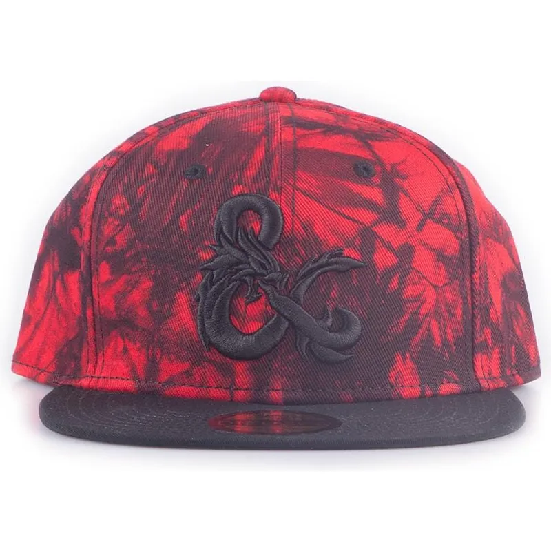 cappelli-piatta-rosso-snapback-di-difuzed