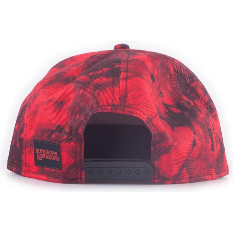 cappelli-piatta-rosso-snapback-di-difuzed