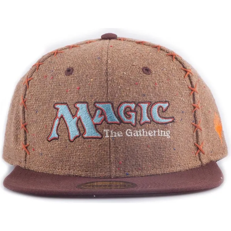 cappelli-piatta-marrone-snapback-di-difuzed