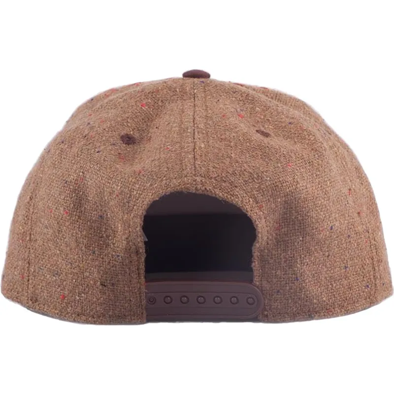 cappelli-piatta-marrone-snapback-di-difuzed