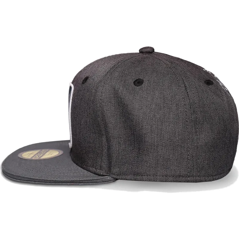 berretto-piatto-nero-snapback-mickey-mouse-hooded-kingdom-hearts-disney-di-difuzed