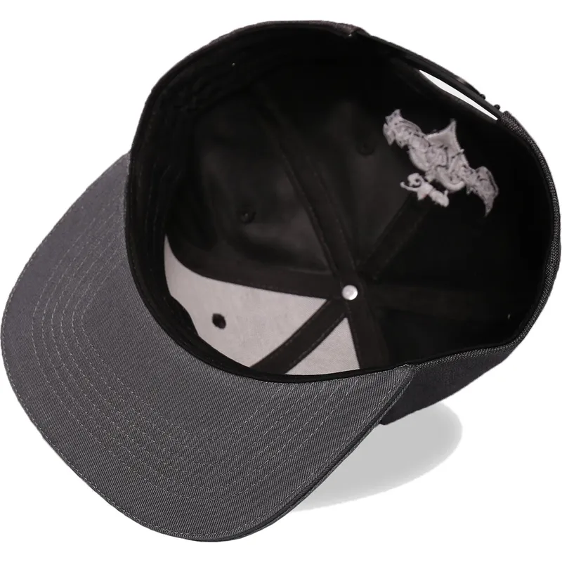 berretto-piatto-nero-snapback-mickey-mouse-hooded-kingdom-hearts-disney-di-difuzed