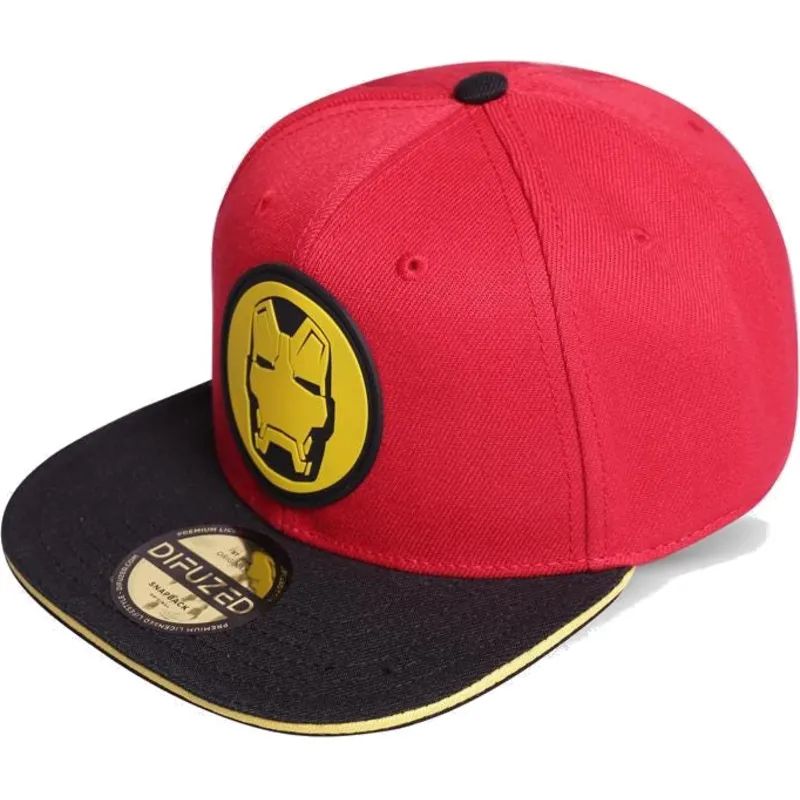 cappelli-piatta-rosso-snapback-per-bambino-di-difuzed