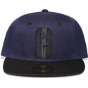 cappelli-piatta-blu-marino-snapback-di-difuzed