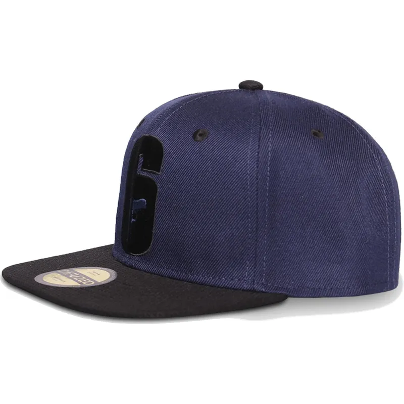 cappelli-piatta-blu-marino-snapback-di-difuzed cappelli-piatta-blu-marino-snapback-di-difuzed