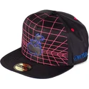 schwarze-verstellbare-flatcap-mit-bowser-jr-abzeichen-super-mario-bros-von-difuzed