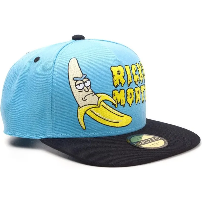 cappelli-piatta-blu-snapback-di-difuzed