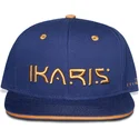 cappello-piatto-blu-snapback-ikaris-the-eternals-marvel-comics-di-difuzed