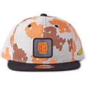 cappello-piatto-grigio-e-nero-snapback-donkey-kong-super-mario-bros-di-difuzed