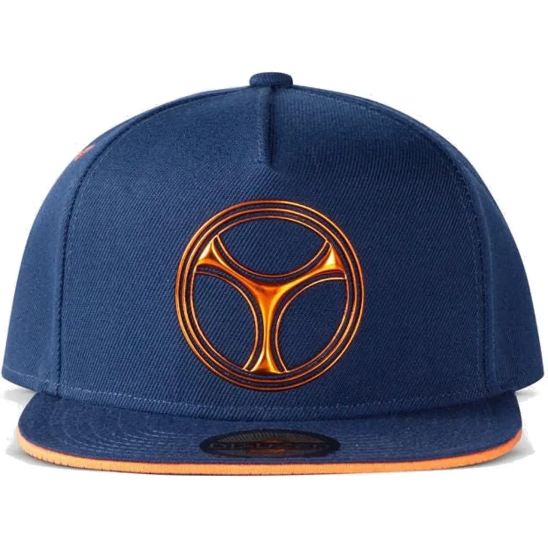 cappelli-piatta-blu-snapback-di-difuzed