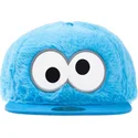 cappello-piatto-snapback-blu-cookie-monster-fur-sesame-street-di-difuzed